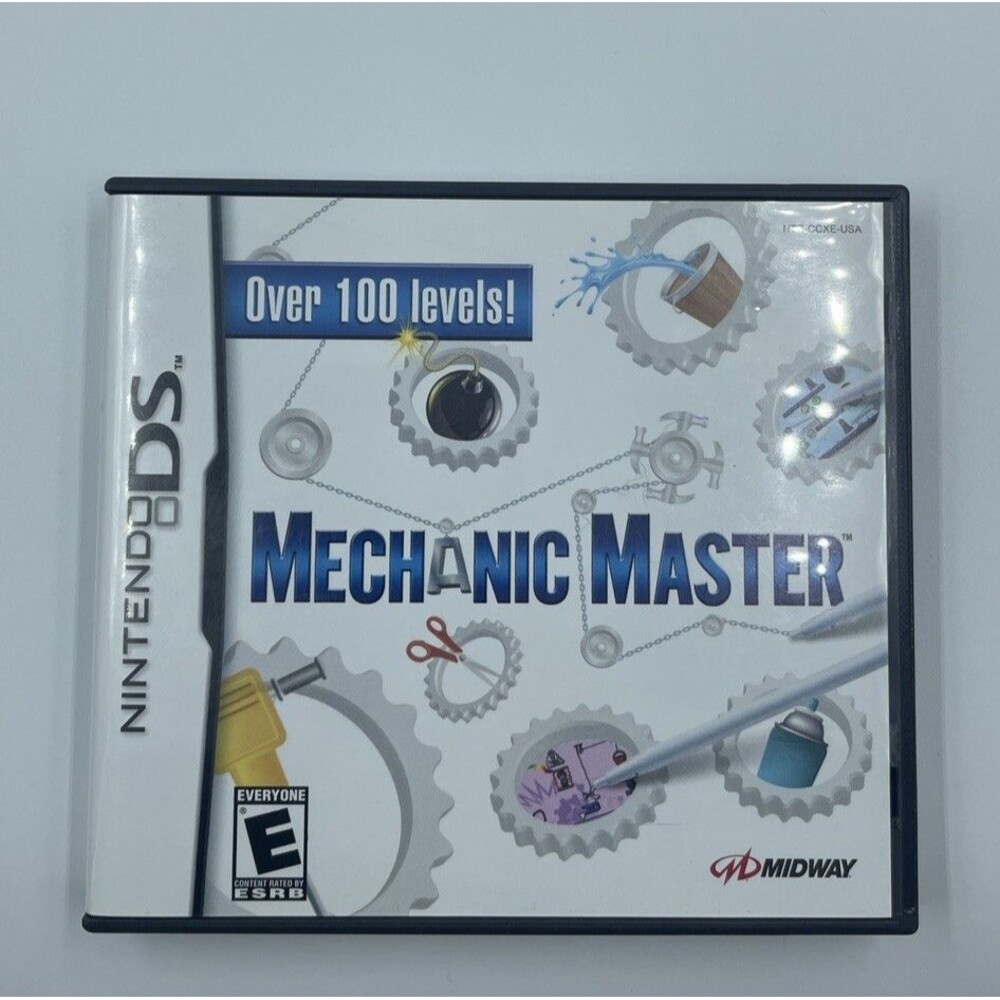 MECHANIC MASTER Nintendo DS -NO GAME- Box Case And Manual Only!